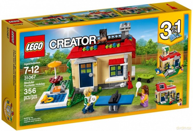 LEGO Creator Wakacje na basenie (31067) [KLOCKI]