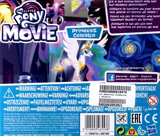 My Little Pony Brokatowe Księżniczki CELESTIA [FIGURKA]