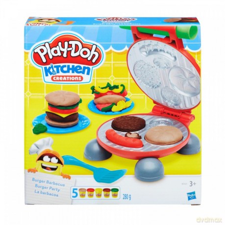 PlayDoh Burger z Grila