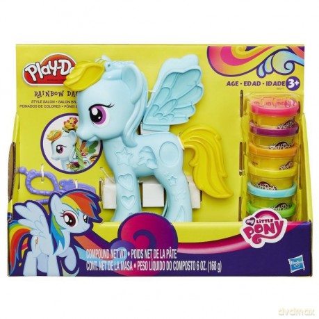 PlayDoh Salon fryzjerski Rainbow