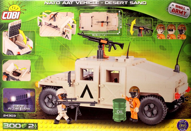 Small Army NATO Armored ALL-Terrain Vehicle Desert Sand [KLOCKI]
