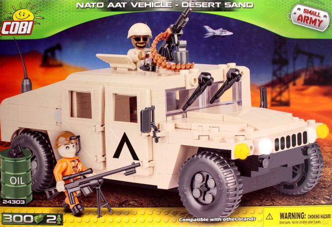 Small Army NATO Armored ALL-Terrain Vehicle Desert Sand [KLOCKI]