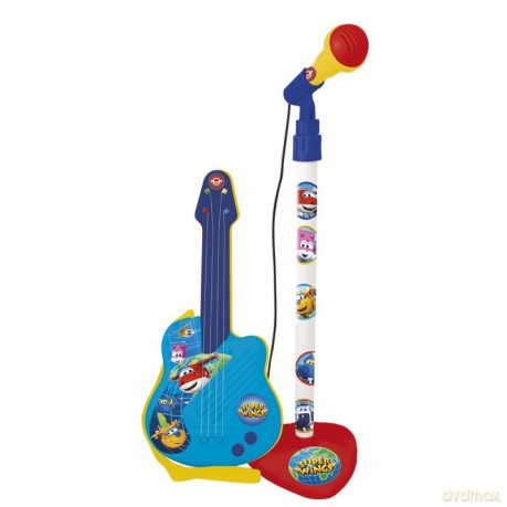 Super Wings Mikrofon i gitara