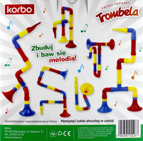 Trombela instrument muzyczny 17 elementów