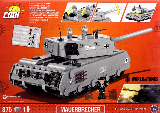 World of Tanks Mauerbrecher [KLOCKI]
