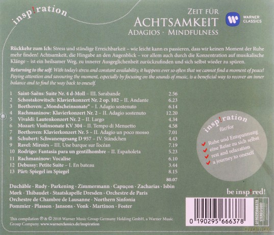 Achtsamkeit - Mindfulness [CD]