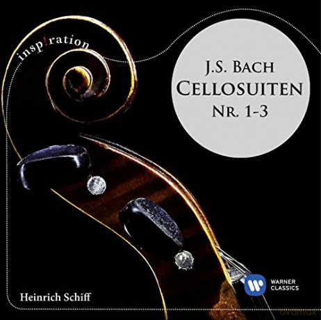 Heinrich Schiff: Bach: Cellosuiten Nr. 1-3 [CD]