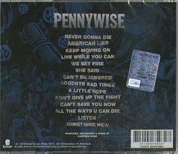 Pennywise: Never Gonna Die [CD]