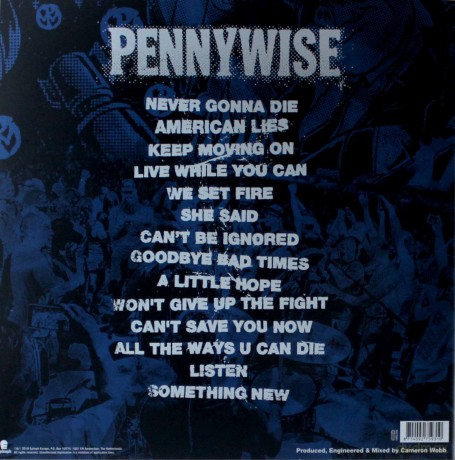 Pennywise: Never Gonna Die [Winyl]