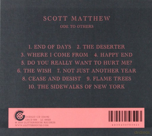 Scott Matthew: Ode To Others [CD]