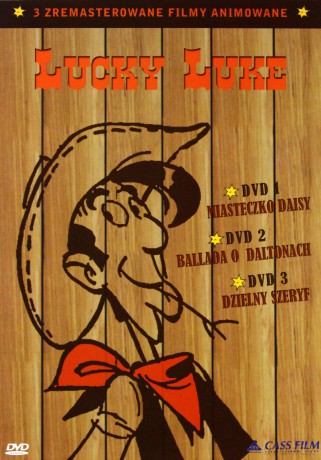 Lucky Luke: Miasteczko Daisy / Ballada o Daltonach / Dzielny Szeryf Kolekcja [BOX] [3DVD]