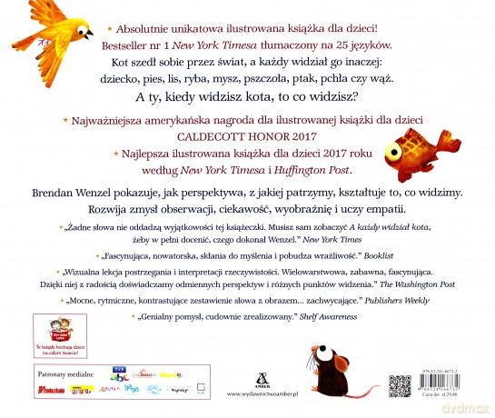 A każdy widział kota - Brendan Wenzel [KSIĄŻKA]
