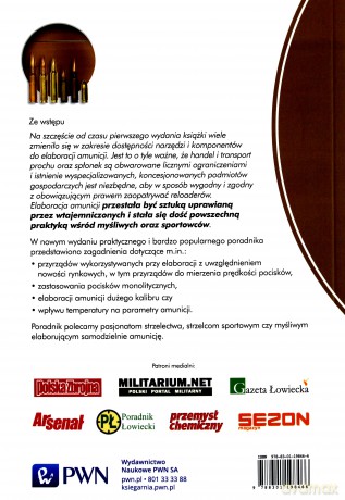 Amunicja i jej elaboracja. Praktyczny poradnik - Jerzy A. Ejsmont [KSIĄŻKA]
