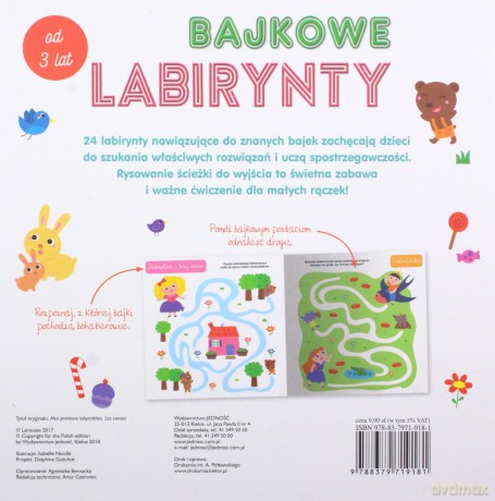 Bajkowe labirynty [KSIĄŻKA]