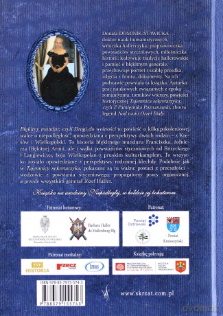 Błękitny mundur czyli drogi do wolności - Donata Dominik-Stawicka [KSIĄŻKA]