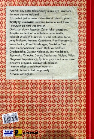 Notes Krystyny Gucewicz czyli fołtyn w śmietanie - Krystyna Gucewicz [KSIĄŻKA]