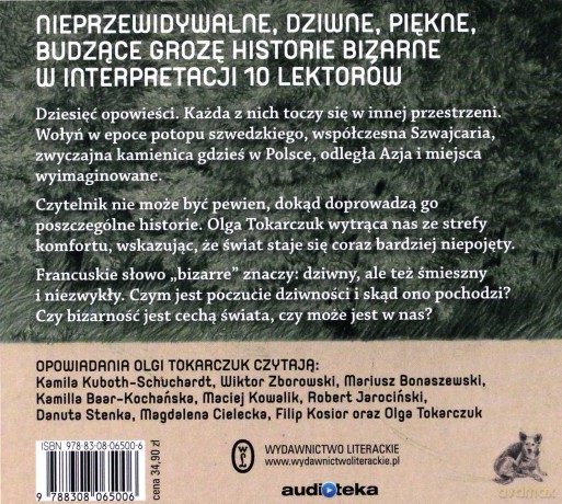 Opowiadania Bizarne - Olga Tokarczuk [AUDIOBOOK]