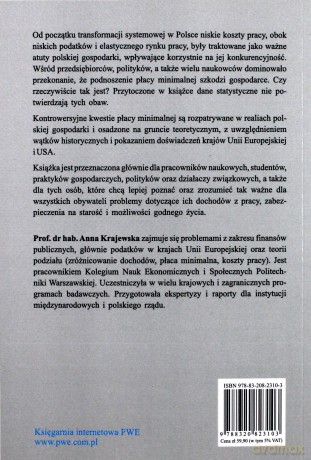 Płaca minimalna - Anna Krajewska [KSIĄŻKA]
