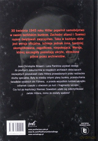 Śmierć Hitlera w tajnych aktach KGB - Jean-Christophe Brisard [KSIĄŻKA]
