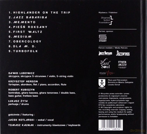 Dawid Lubowicz: Inside [CD]