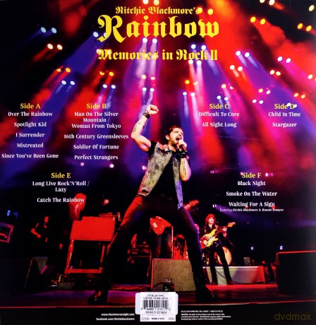 Ritchie Blackmore's Rainbow: Memories In Rock II (Blue) [3xWinyl]