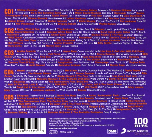 100 Hits - The Best 80s Groove Album [CD]