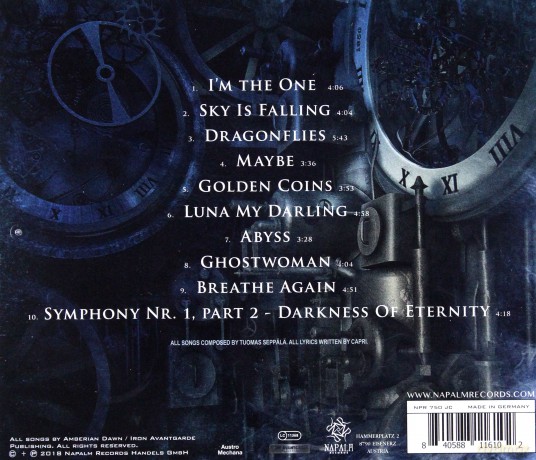 Amberian Dawn: Darkness Of Eternity [CD]