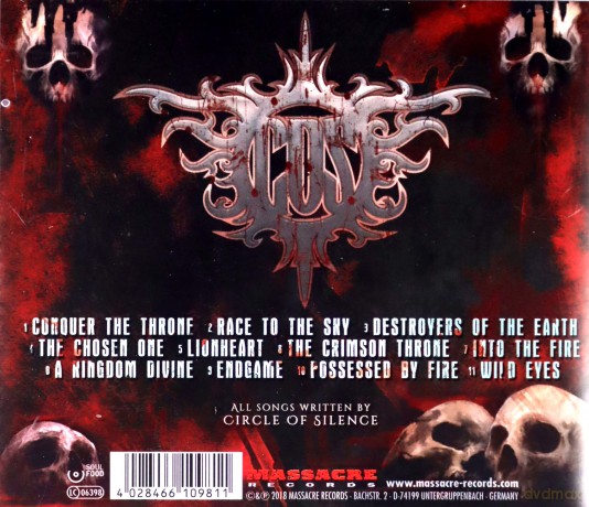Circle Of Silence: The Crimson Throne [CD]