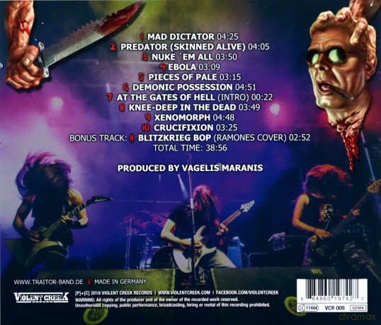 Traitor: Knee Deep In The Dead [CD]