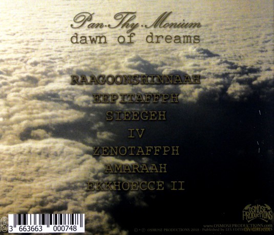 Pan.Thy.Monium: Dawn of Dreams [CD]