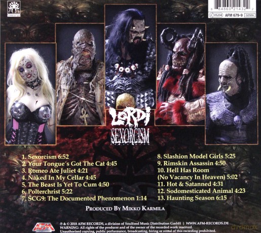 Lordi: Sexorcism (digipack) [CD]