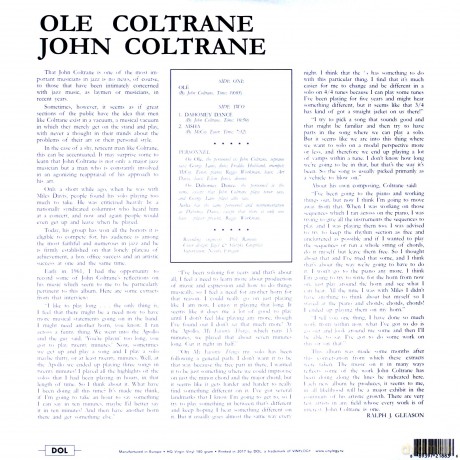 John Coltrane: Ole [Winyl]