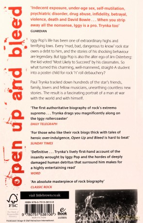 Iggy Pop: Open Up And Bleed The Biography [KSIĄŻKA]
