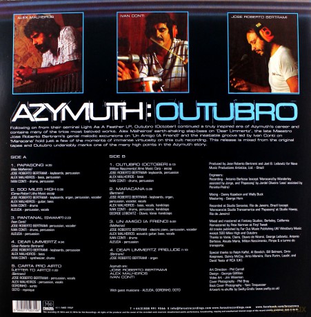 Azymuth: Outubro [Winyl]