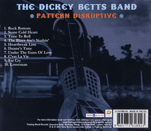 Dickey Betts Band: Pattern Disruptive [CD]