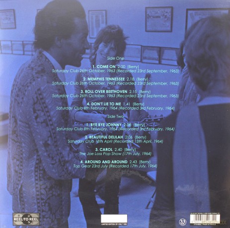The Rolling Stones: Play Chuck Berry (Blue) [Winyl]