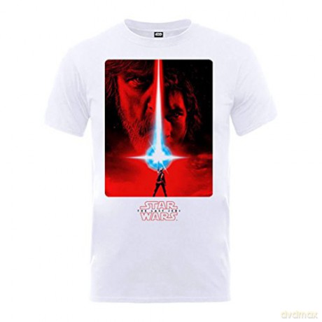 Star Wars The Last Jedi: Poster White Small T-shirt (Gwiezdne Wojny)