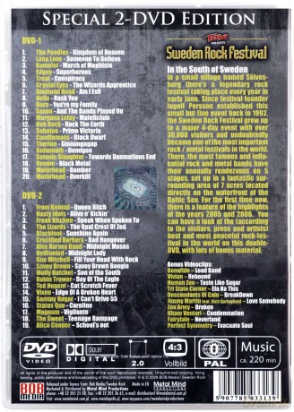 Sweden Rock Festival [2DVD]