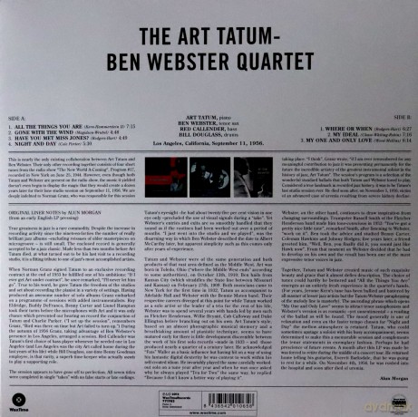 Ben Webster: Quartet [Winyl]