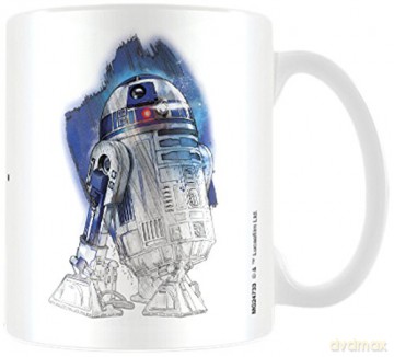 Star Wars The Last Jedi: R2-D2 Brushstroke Kubek (Gwiezdne Wojny)