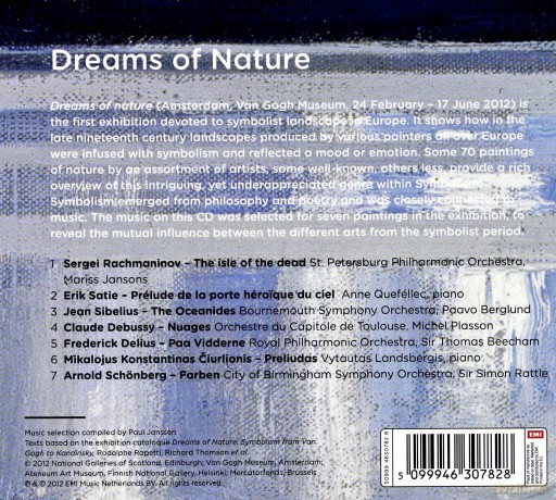 Simon Rattle: Rachmaninov-Sibelius-Debussy-Dreams Of Nature [CD]