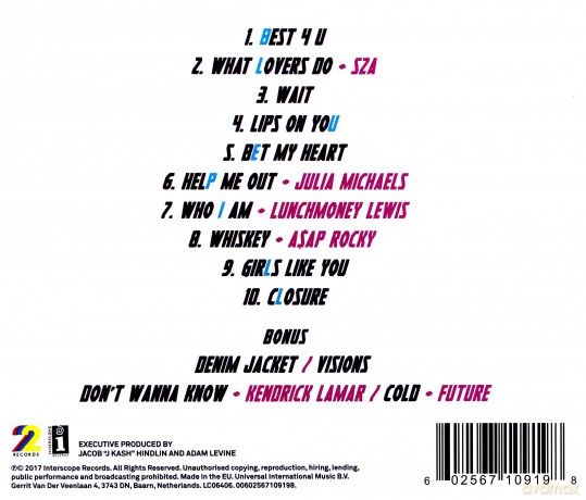 Maroon 5: Red Pill Blues [CD]