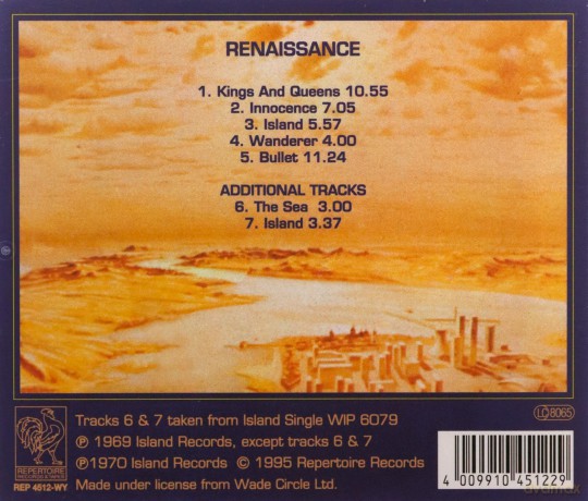 Renaissance: Renaissance [CD]