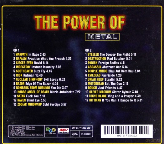 The Power Of Metal [2CD]