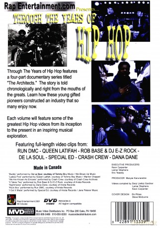 Through The Years Of Hip-Hop-Graffiti [DVD]