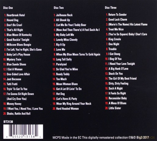 Elvis Presley: Rockin Elvis - The Absolutely Essential 3 CD Collection [3CD]