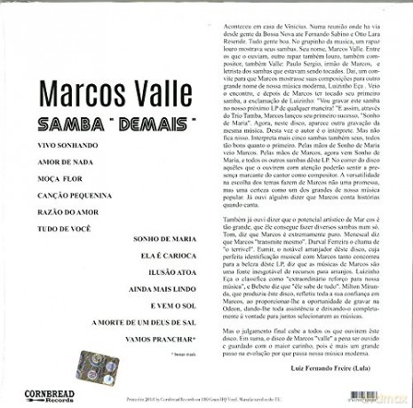 Marcos Valle: Samba demais [Winyl]