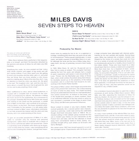 Miles Davis: Seven Steps To Heaven [Winyl]