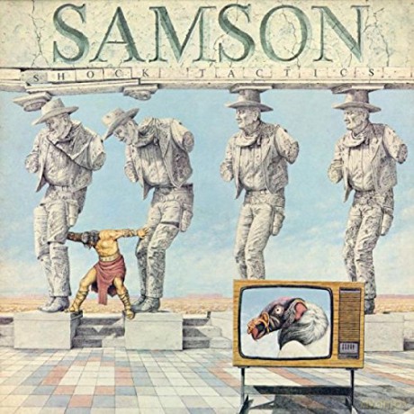 Samson: Shock Tactics (Limited Crimson Loincloth Vinyl Edition) [Winyl]