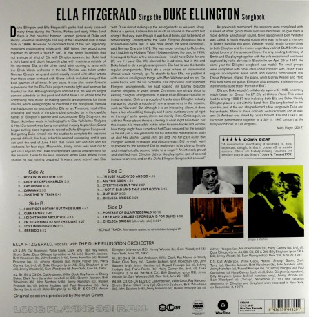 Ella Fitzgerald: Sings The Duke Ellington Songbook [2xWinyl]